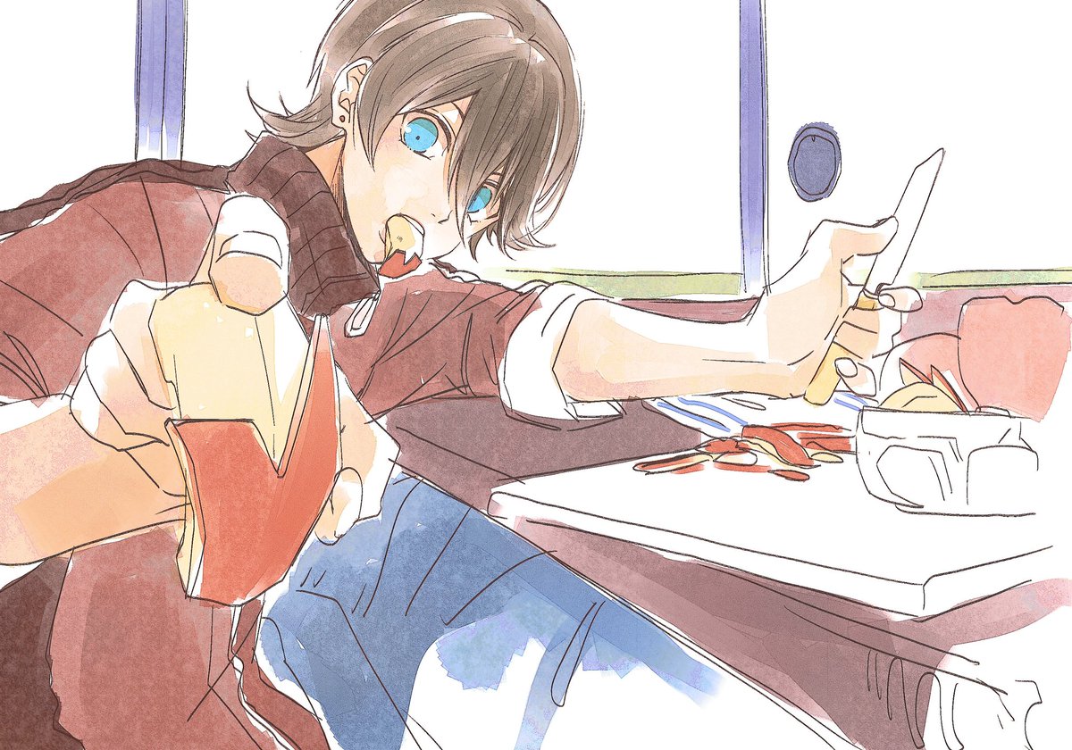 刀剣乱舞 りんごを食べる堀川くん とある審神者 とうらぶ速報 刀剣乱舞まとめブログ 刀剣乱舞 りんごを食べる堀川くん とある審神者 とうらぶ速報 刀剣乱舞まとめブログ