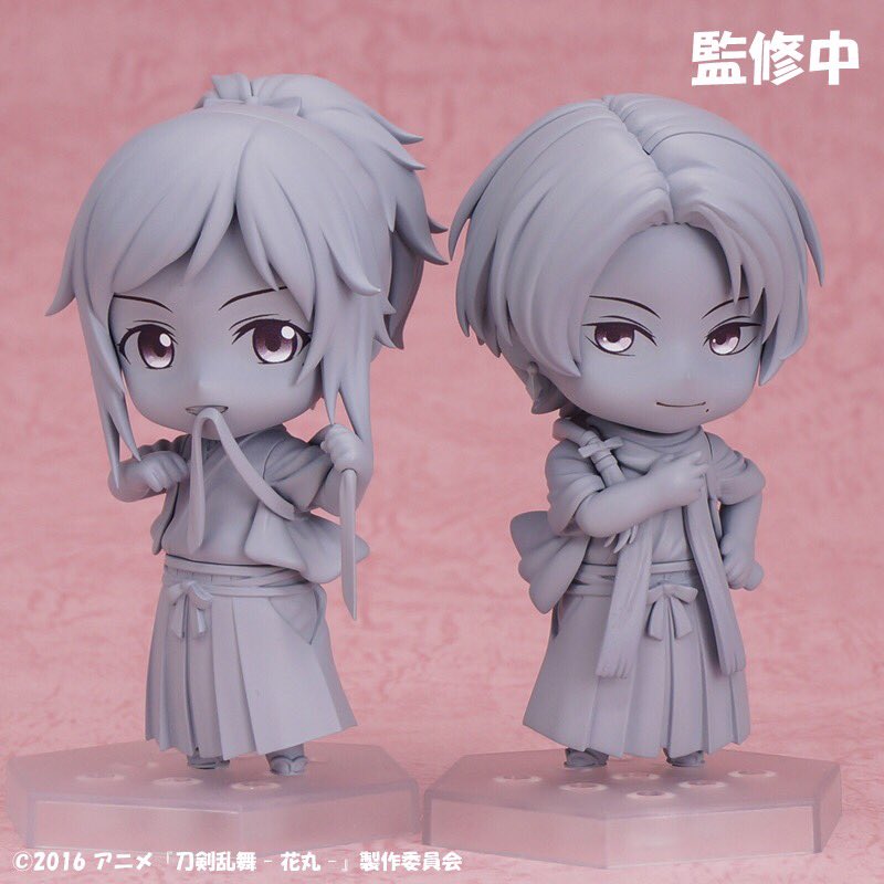 刀剣乱舞 アニメ 花丸 ねんどろいど 大和守安定 花丸 内番コーデ 加州清光 花丸 内番コーデ の原型を初公開 とうらぶ速報 刀剣乱舞 まとめブログ