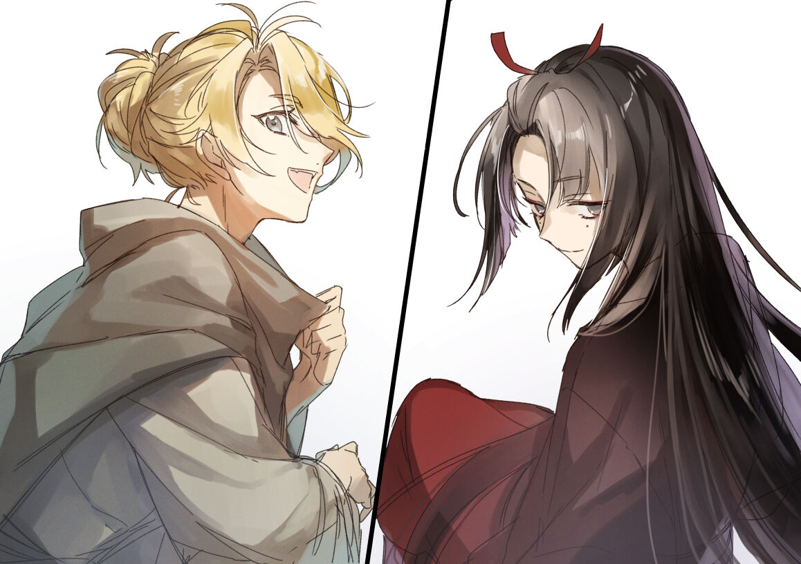 刀剣乱舞 髪アップにしてる獅子王と下ろしてる小烏丸 とある審神者 とうらぶ速報 刀剣乱舞まとめブログ