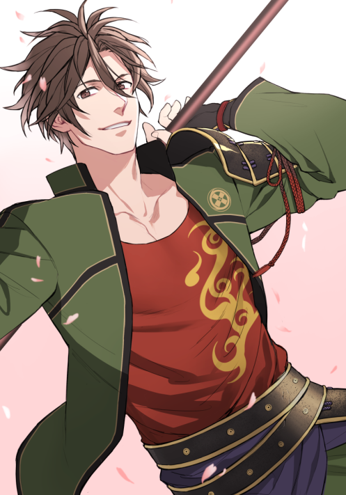 刀剣乱舞 公式絵師 ミナト先生が 御手杵 のイラストをうｐ うおおかっけえええええ とうらぶ速報 刀剣乱舞まとめブログ