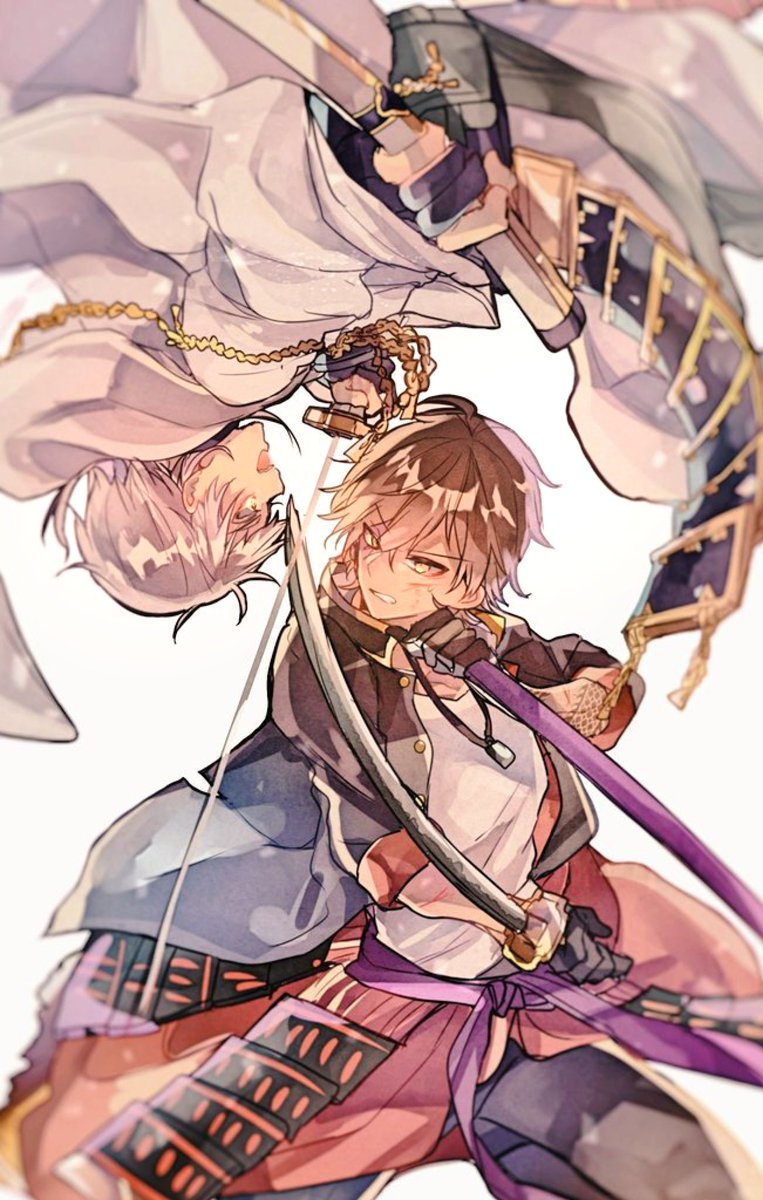 刀剣乱舞 鶴丸と倶利伽羅の手合わせ とある審神者 とうらぶ速報 刀剣乱舞まとめブログ 刀剣乱舞 鶴丸と倶利伽羅の手合わせ とある審神者 とうらぶ速報 刀剣乱舞まとめブログ