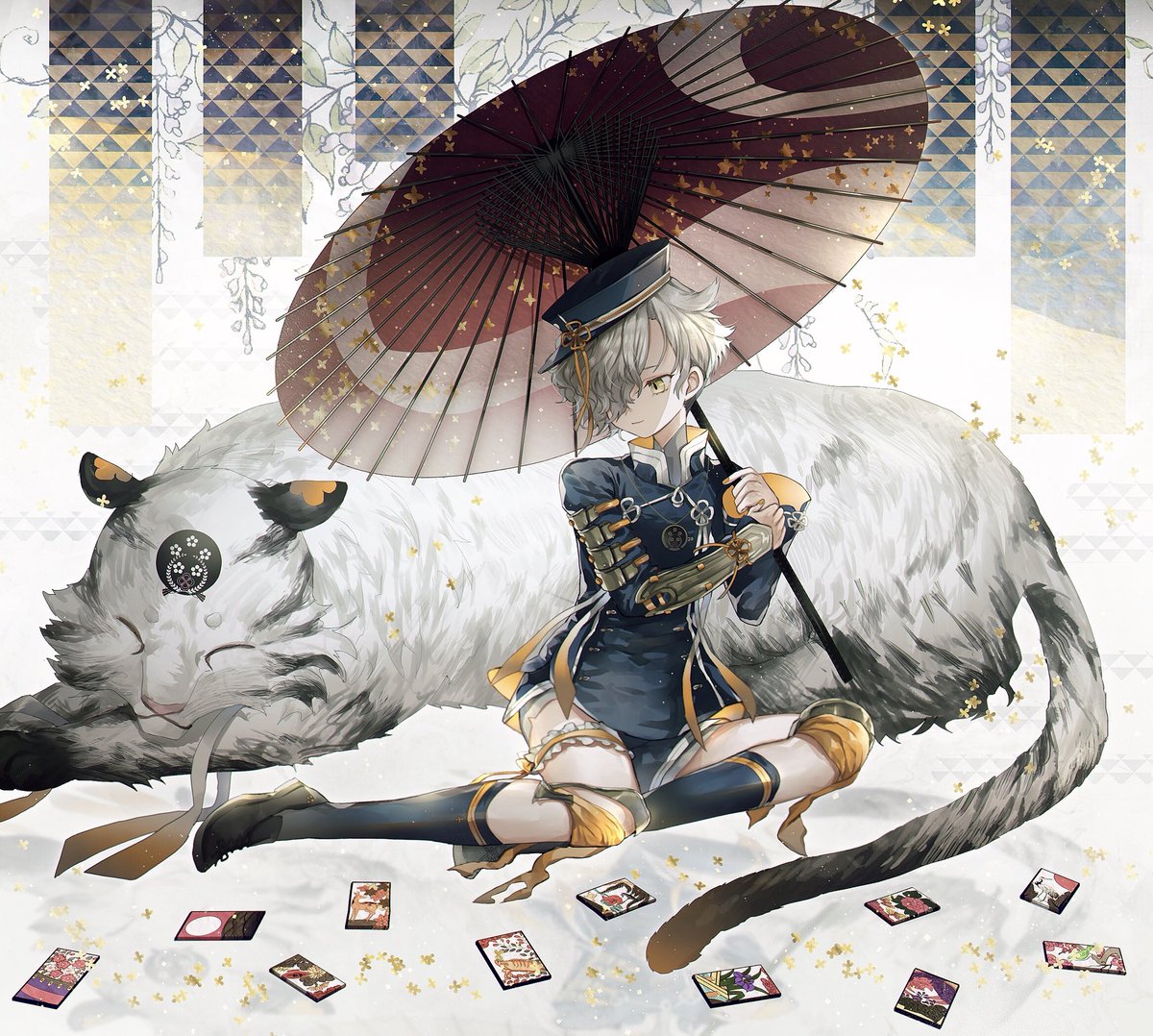 刀剣乱舞 とある審神者の五虎退イラスト とうらぶ速報 刀剣乱舞まとめブログ
