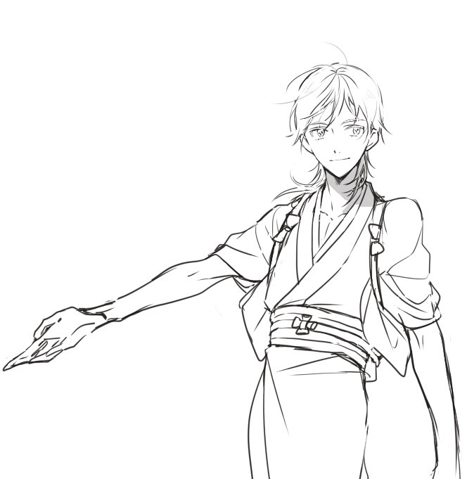 刀剣乱舞 鶴丸さんの内番服がこうだったら とある審神者 とうらぶ速報 刀剣乱舞まとめブログ