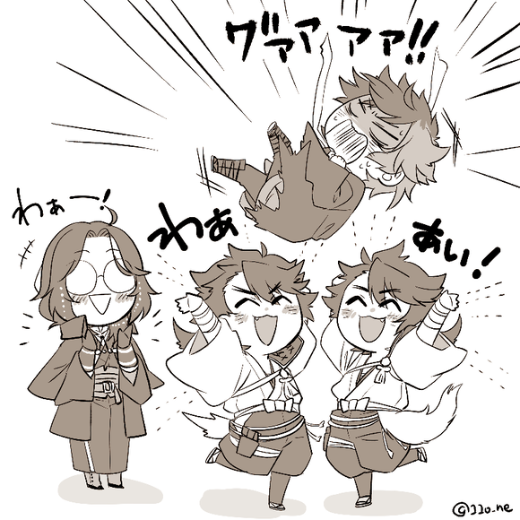 刀剣乱舞 胴上げされる肥前さん 陸奥 南海 とある審神者 とうらぶ速報 刀剣乱舞まとめブログ