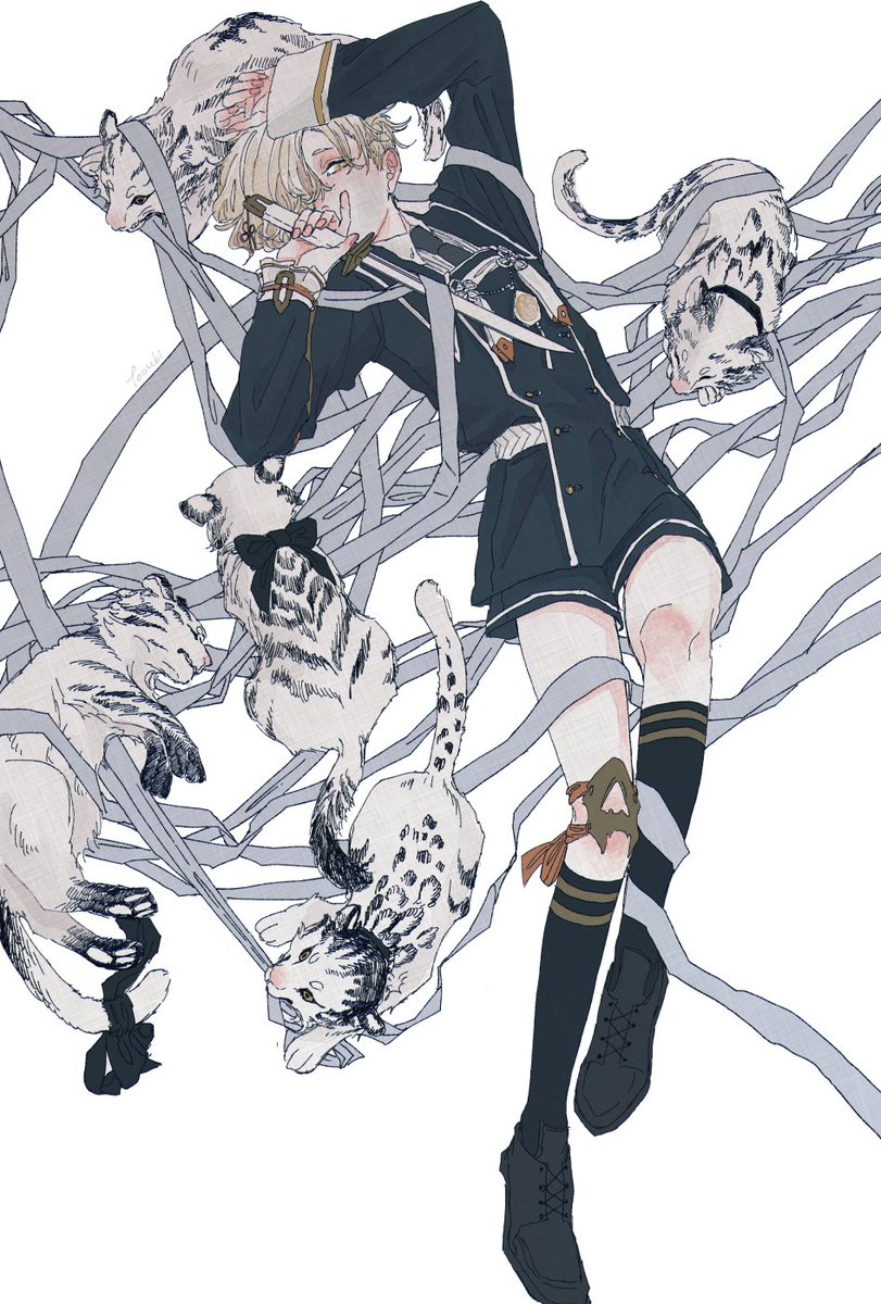 刀剣乱舞 とある審神者の五虎退イラスト とうらぶ速報 刀剣乱舞まとめブログ 刀剣乱舞 とある審神者の五虎退イラスト とうらぶ速報 刀剣乱舞まとめブログ