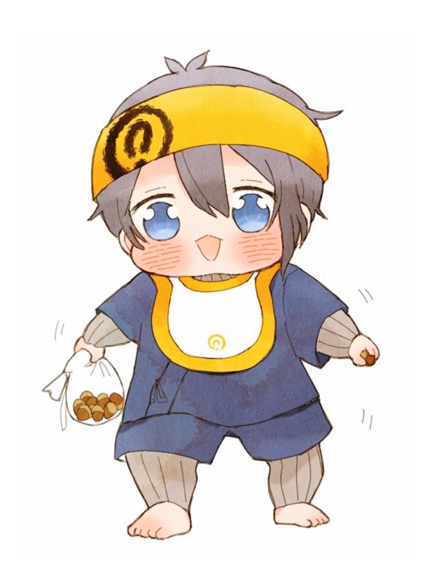 刀剣乱舞 沢山どんぐりを拾ったショタ三日月 とある審神者 とうらぶ速報 刀剣乱舞まとめブログ