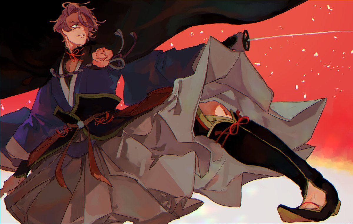 刀剣乱舞 とある審神者の歌仙兼定イラスト とうらぶ速報 刀剣乱舞まとめブログ