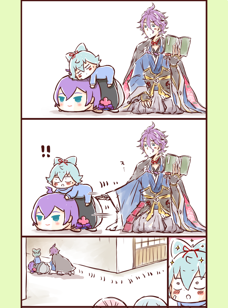刀剣乱舞 小夜ちゃんと遊ぶ歌仙さん とある審神者 とうらぶ速報 刀剣乱舞まとめブログ 刀剣乱舞 小夜ちゃんと遊ぶ歌仙さん とある審神者 とうらぶ速報 刀剣乱舞まとめブログ