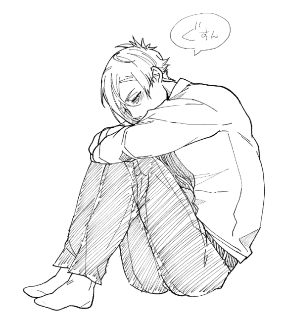 刀剣乱舞 うずくまって泣く膝丸 とある審神者 とうらぶ速報 刀剣乱舞まとめブログ