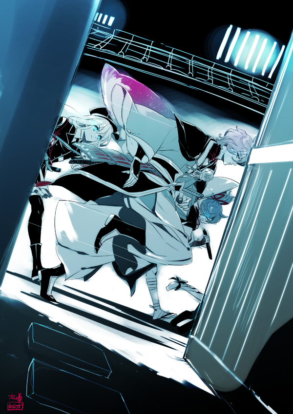 刀剣乱舞 公式絵師 ホームラン 拳先生が6 1攻略中で京都市中のイラストを描いてくれたぞおおおお とうらぶ速報 刀剣乱舞まとめブログ