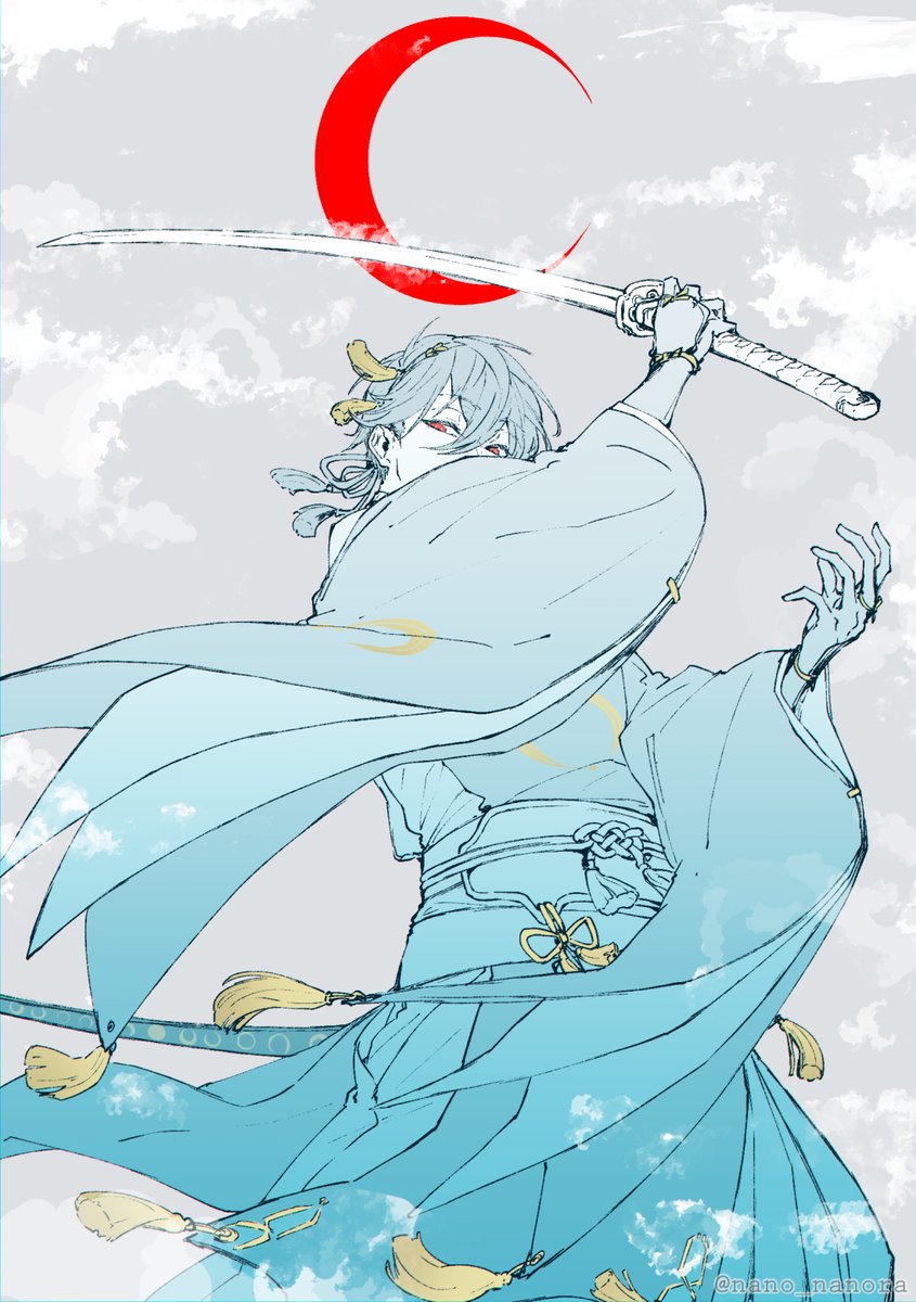 刀剣乱舞 赤い三日月と三日月宗近 とある審神者 とうらぶ速報 刀剣乱舞まとめブログ 刀剣乱舞 赤い三日月と三日月宗近 とある審神者 とうらぶ速報 刀剣乱舞まとめブログ