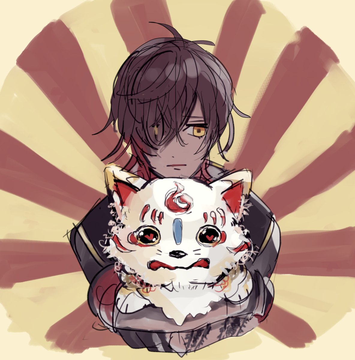 【刀剣乱舞】こんのすけを抱きしめる倶利伽羅【とある審神者】 とうらぶ速報~刀剣乱舞まとめブログ~ 【刀剣乱舞】こんのすけを抱きしめる倶利伽羅【とある審神者】 とうらぶ速報~刀剣乱舞まとめブログ~