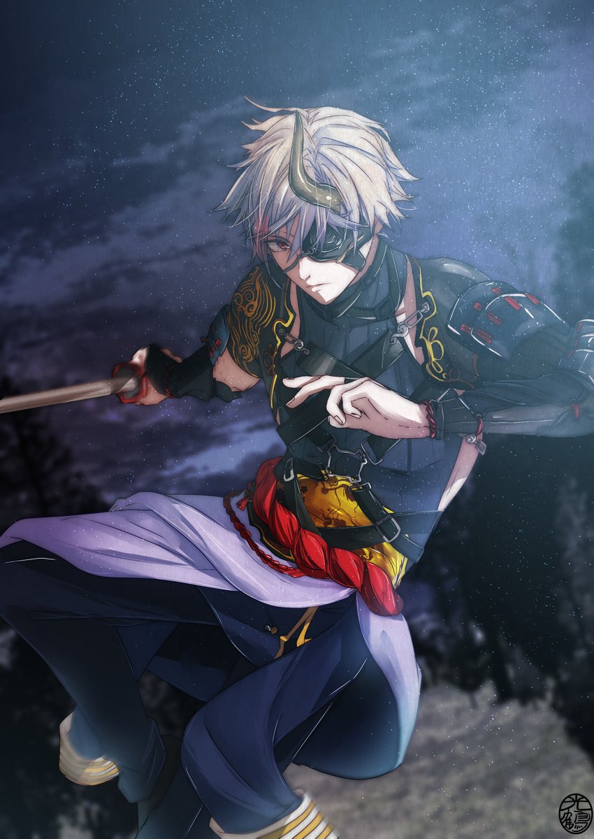 刀剣乱舞 刀を構える鬼丸 とある審神者 とうらぶ速報 刀剣乱舞まとめブログ 刀剣乱舞 刀を構える鬼丸 とある審神者 とうらぶ速報 刀剣乱舞まとめブログ