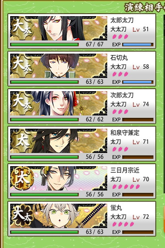 刀剣乱舞 演習相手のレベルが鬼畜すぎるんだが とうらぶ速報 刀剣乱舞まとめブログ 刀剣乱舞 演習相手のレベルが鬼畜すぎるんだが とうらぶ速報 刀剣乱舞まとめブログ