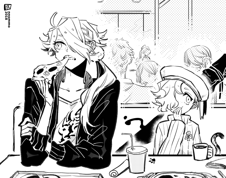 刀剣乱舞 偵察しつつ遠征先でご飯食べる獅子王と五虎退 とある審神者 とうらぶ速報 刀剣乱舞まとめブログ