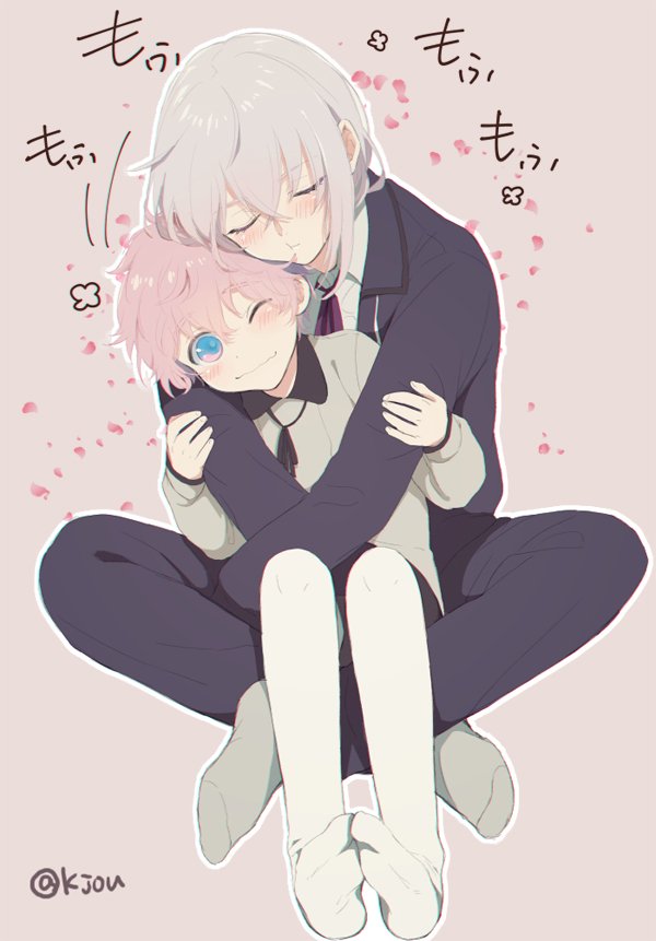 刀剣乱舞 秋田くんをモフモフする骨喰 とある審神者 とうらぶ速報 刀剣乱舞まとめブログ