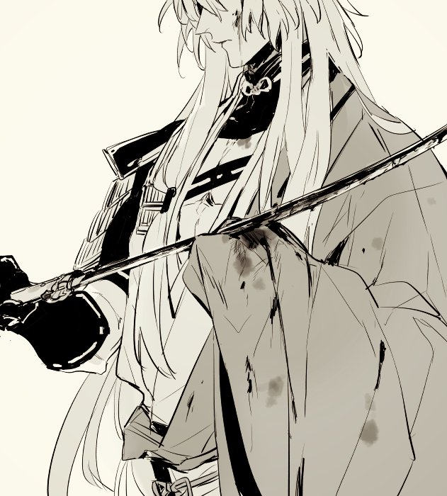 刀剣乱舞 刀についた血を拭く小狐丸 とある審神者 とうらぶ速報 刀剣乱舞まとめブログ