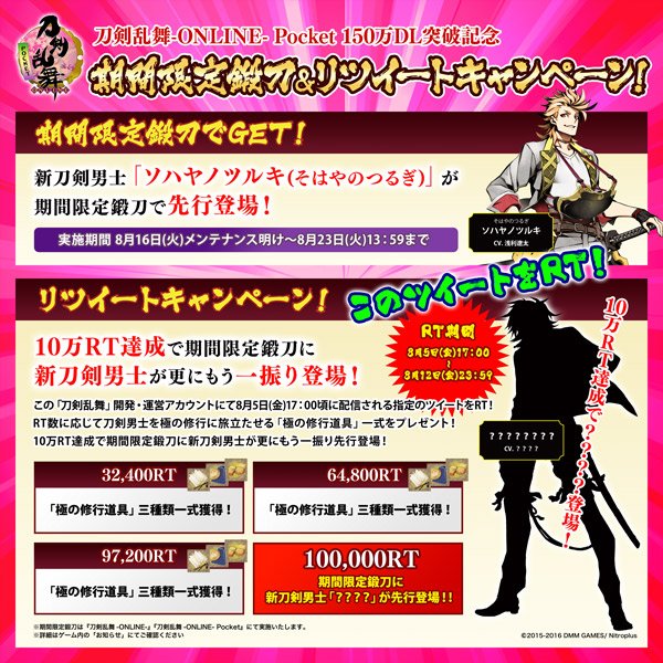 刀剣乱舞 お前ら三池派に資材どんだけ使った とうらぶ速報 刀剣乱舞まとめブログ 刀剣乱舞 お前ら三池派に資材どんだけ使った とうらぶ速報 刀剣乱舞まとめブログ