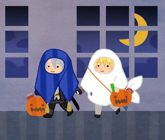 刀剣乱舞 山姥切と長義くんがハロウィンに参加 いらすとや風 とある審神者 とうらぶ速報 刀剣乱舞まとめブログ 刀剣乱舞 山姥切と長義くんがハロウィンに参加 いらすとや風 とある審神者 とうらぶ速報 刀剣乱舞まとめブログ