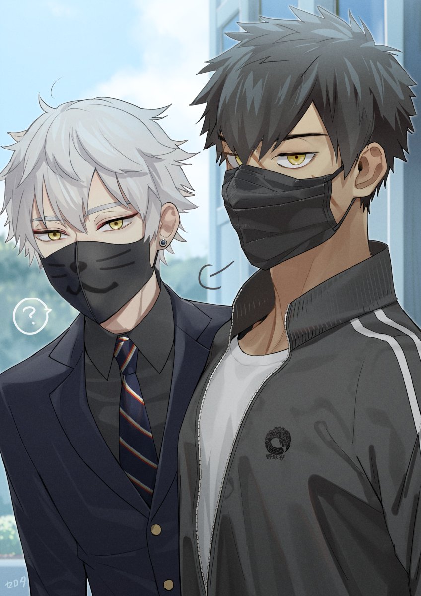 刀剣乱舞 黒マスク 同田貫 鳴狐 学パロ とある審神者 とうらぶ速報 刀剣乱舞まとめブログ