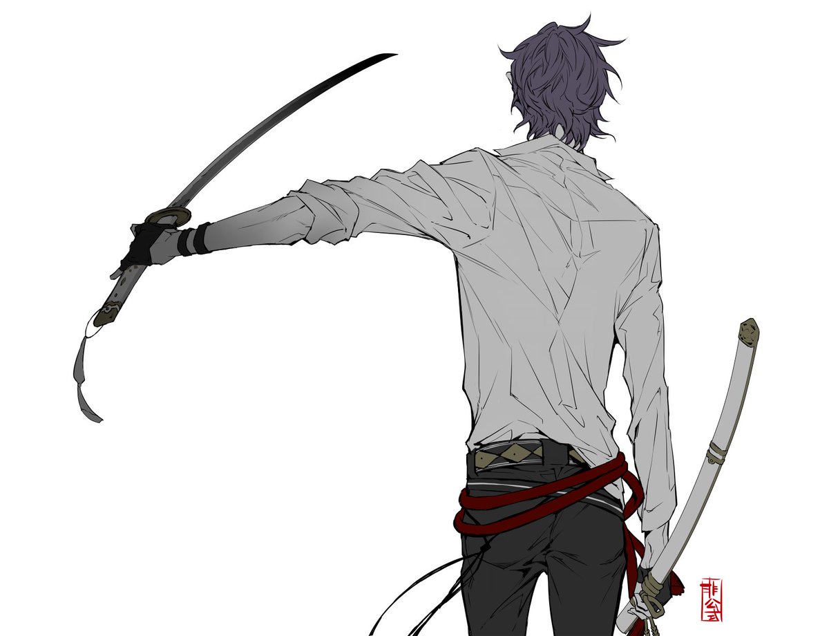 刀剣乱舞 公式絵師の双葉はづき先生が 明石国行 のイラストを描いてくれたぞ とうらぶ速報 刀剣乱舞まとめブログ
