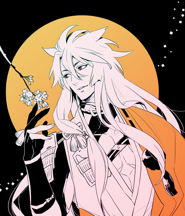 刀剣乱舞 公式絵師 ホームラン 拳先生が 小狐丸 のイラストを描いてくれたぞおおおお とうらぶ速報 刀剣乱舞まとめブログ