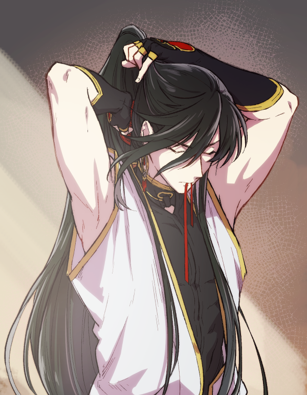 刀剣乱舞 髪を結ぶ兼さん とある審神者 とうらぶ速報 刀剣乱舞まとめブログ
