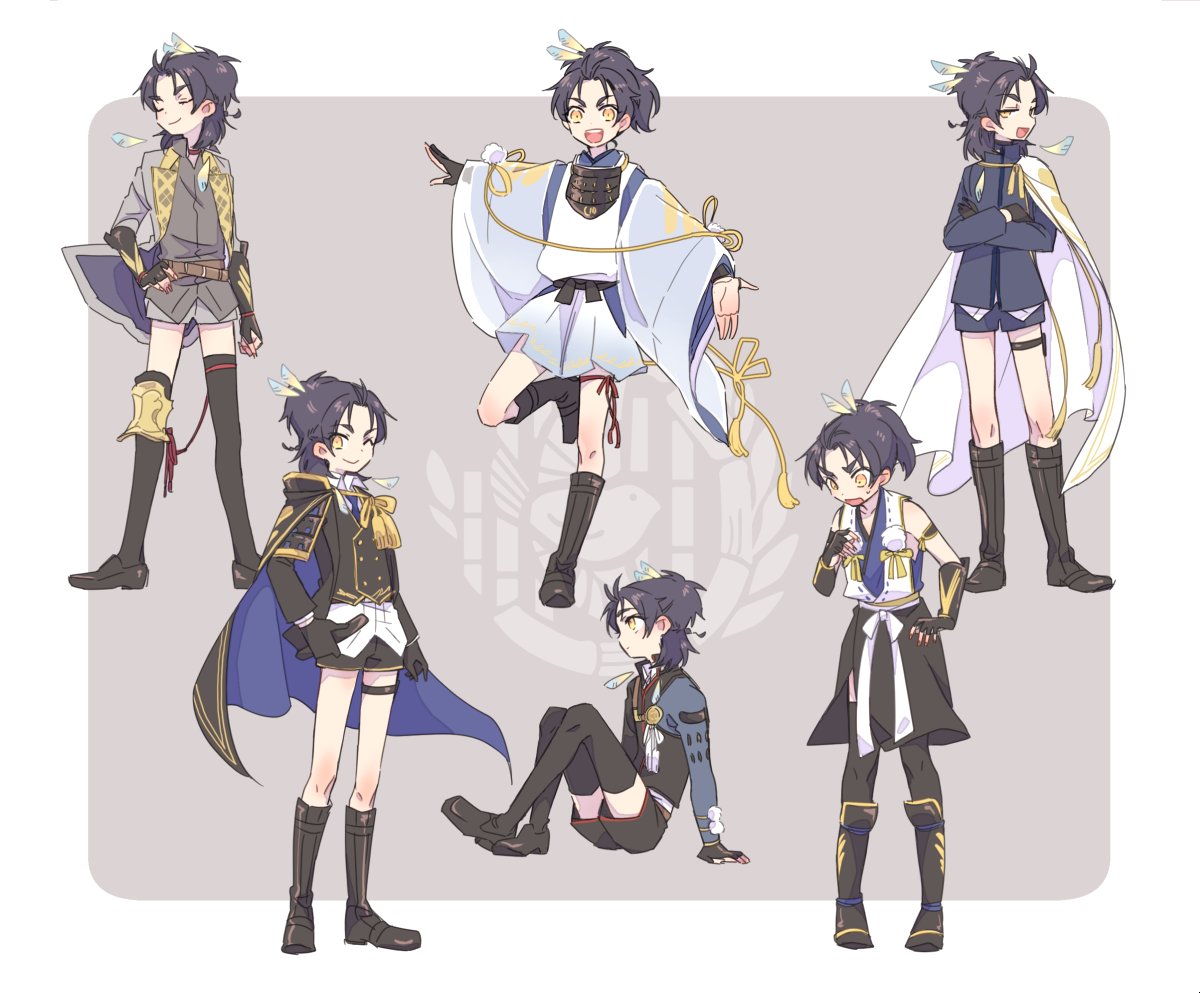 刀剣乱舞 他の刀派っぽい衣装を貞ちゃん着せてみた とある審神者 とうらぶ速報 刀剣乱舞まとめブログ