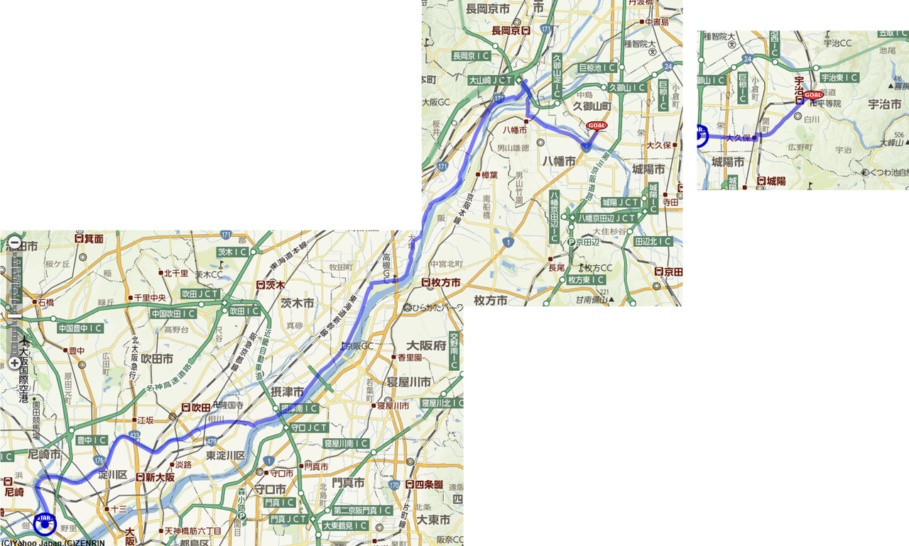 国道2号から平等院 18年4月27日 オジンの自転車旅 国道2号から平等院 18年4月27日 オジンの自転車旅
