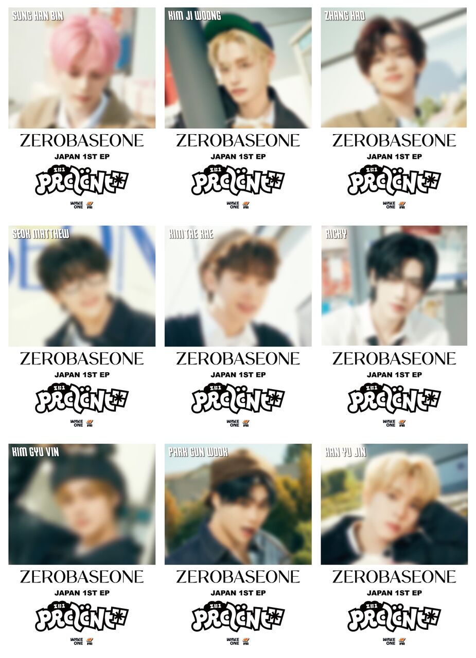 ZEROBASEONE Japan 1st EP 『PREZENT』発売記念、タワーレコード ZEROBASEONE Japan 1st EP 『PREZENT』発売記念、タワーレコード