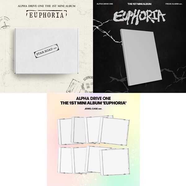 ALPHA DRIVE ONE THE 1ST MINI ALBUM 'EUPHORIA' 日本限定特典付きで