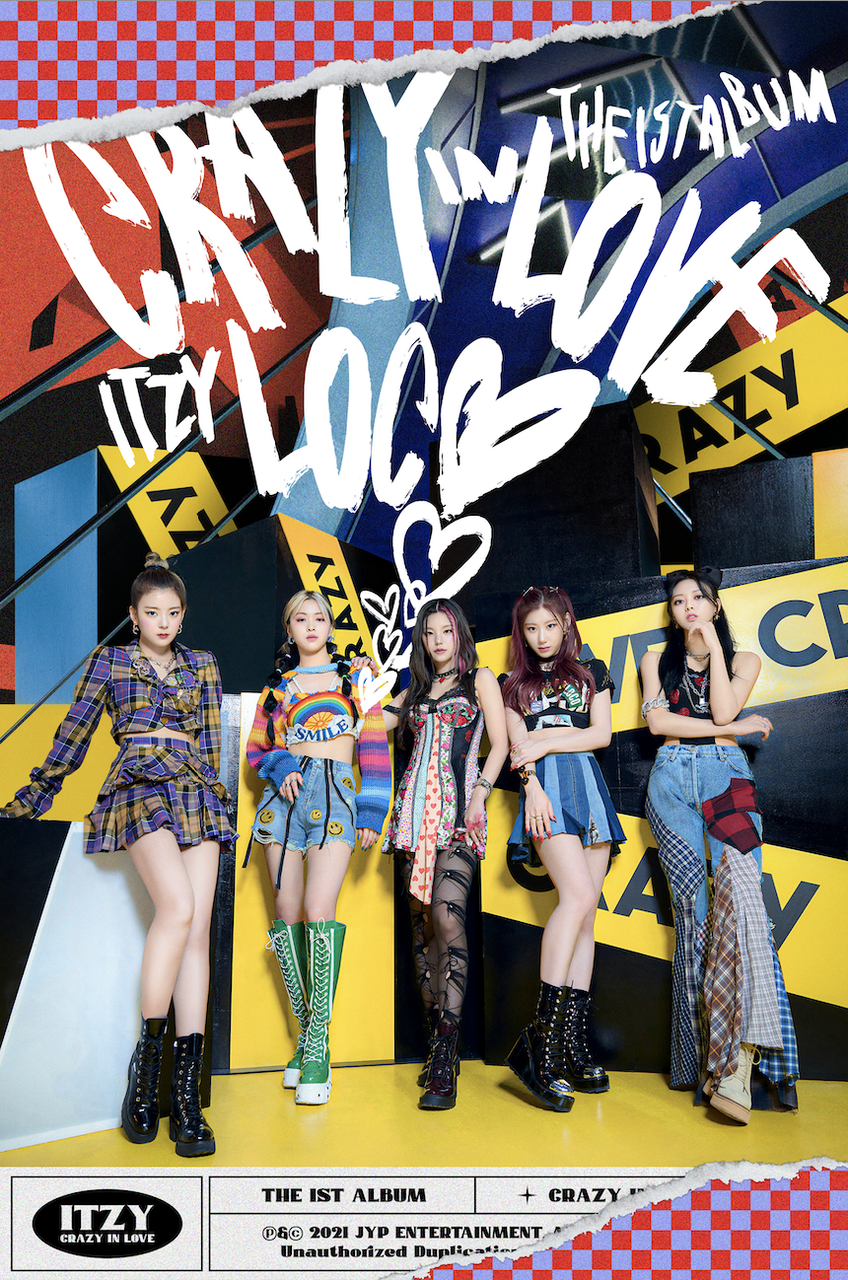 ITZY 1st Full Album『CRAZY IN LOVE』タワーレコード限定特典決定の