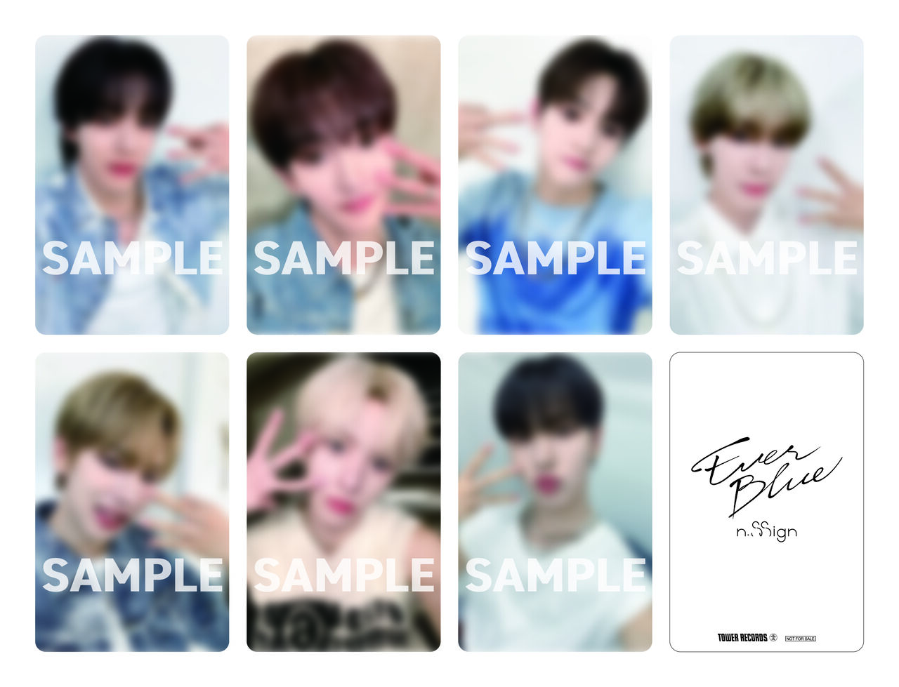 n.SSign×TOWER RECORDS Japan 2nd Single『EVERBLUE』リリース n.SSign×TOWER RECORDS Japan 2nd Single『EVERBLUE』リリース