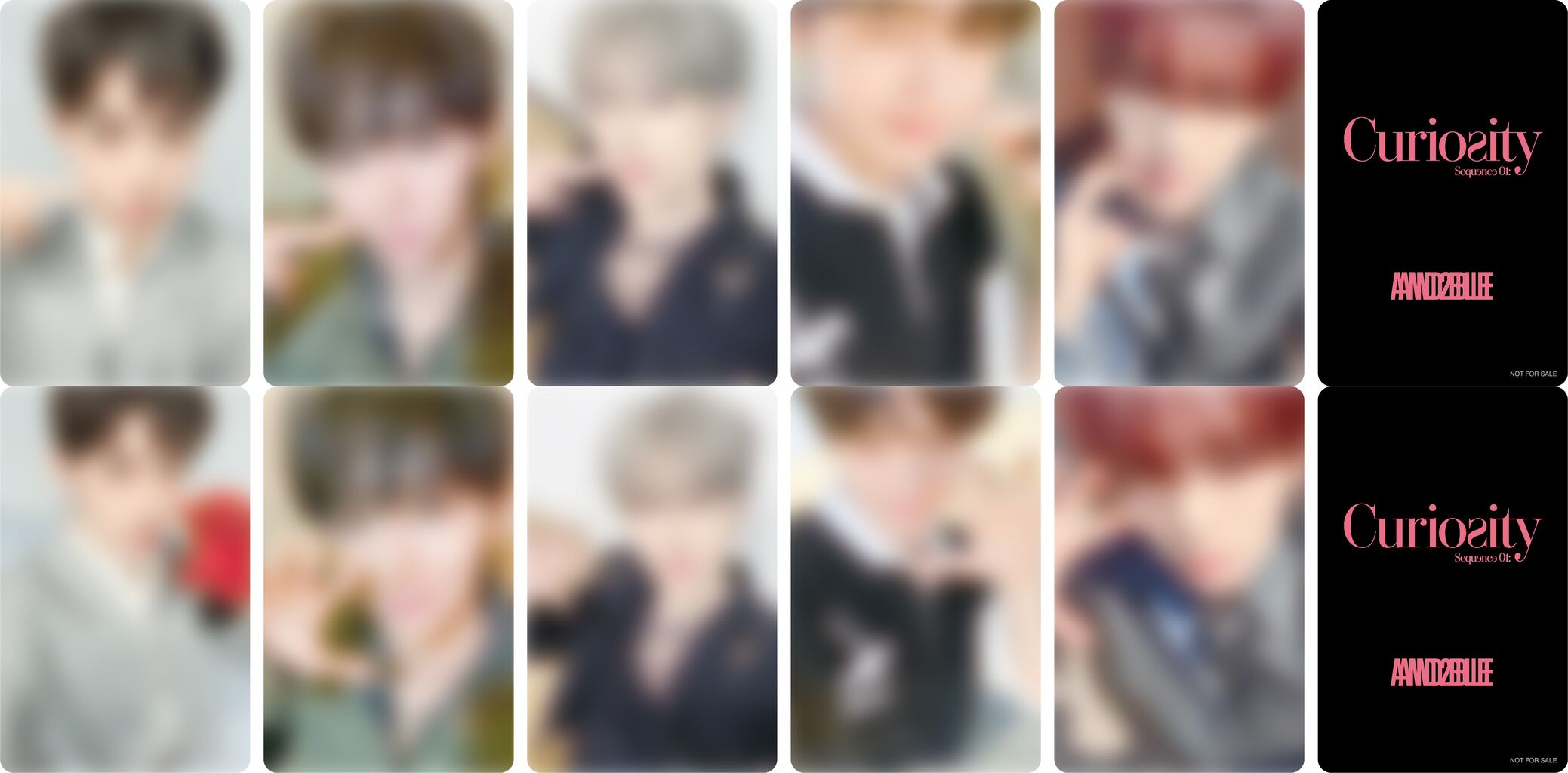 AND2BLE 1st mini ALBUM 「Sequence 01: Curiosity」日本限定特典付