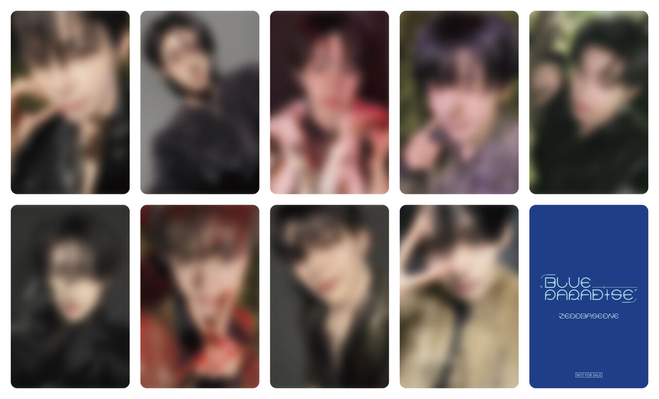 ZEROBASEONE リッキー サイン ラキドロ BLUE PARADISE ZEROBASEONE The 5th Mini Album [BLUE PARADISE]発売記念「ラッキー