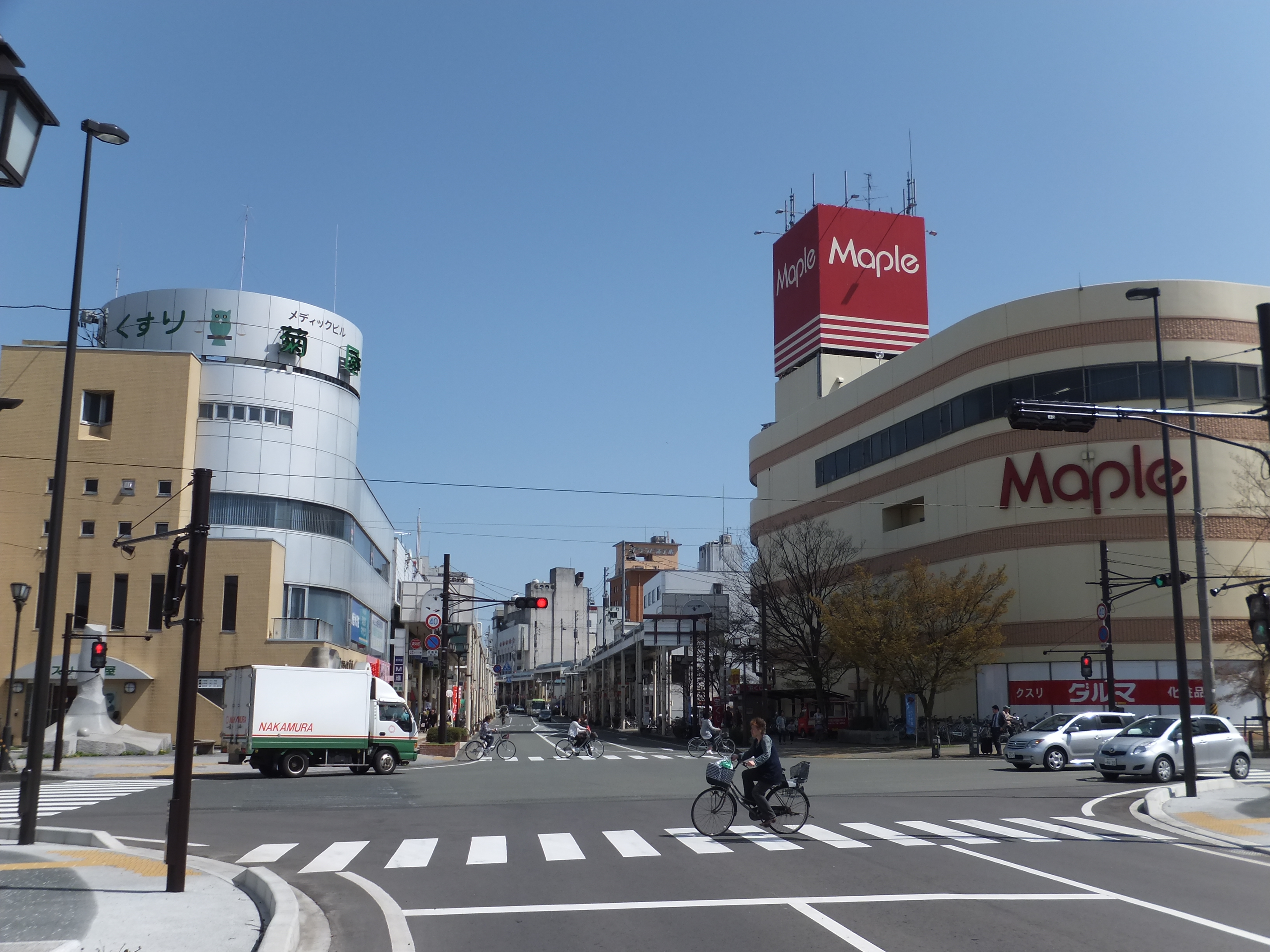 水沢 奥州 水沢駅通り界隈 Town Photo