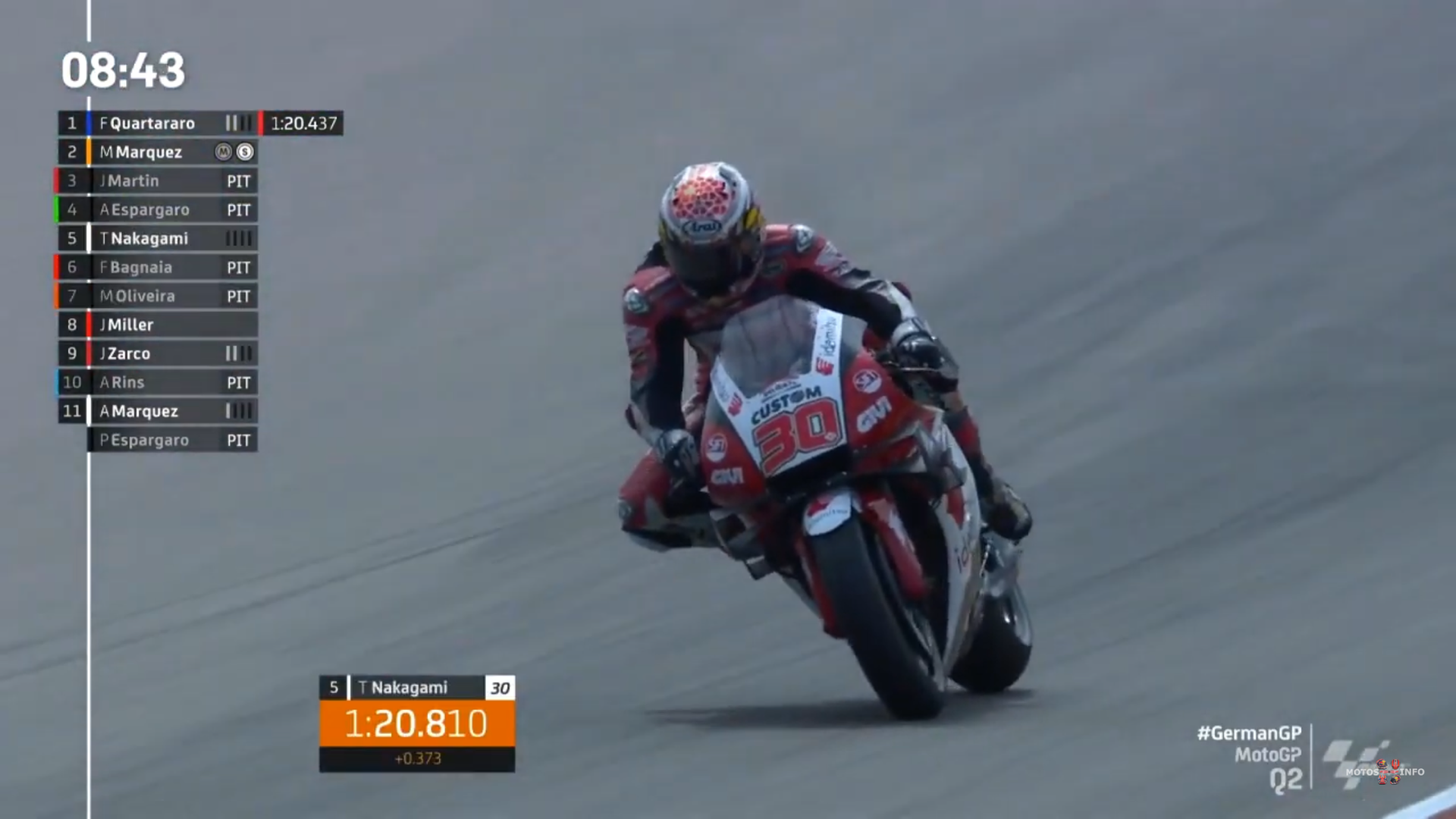 Motogp 第8戦 ドイツ クオリファイ Y S Garage Miscellaneous Notes