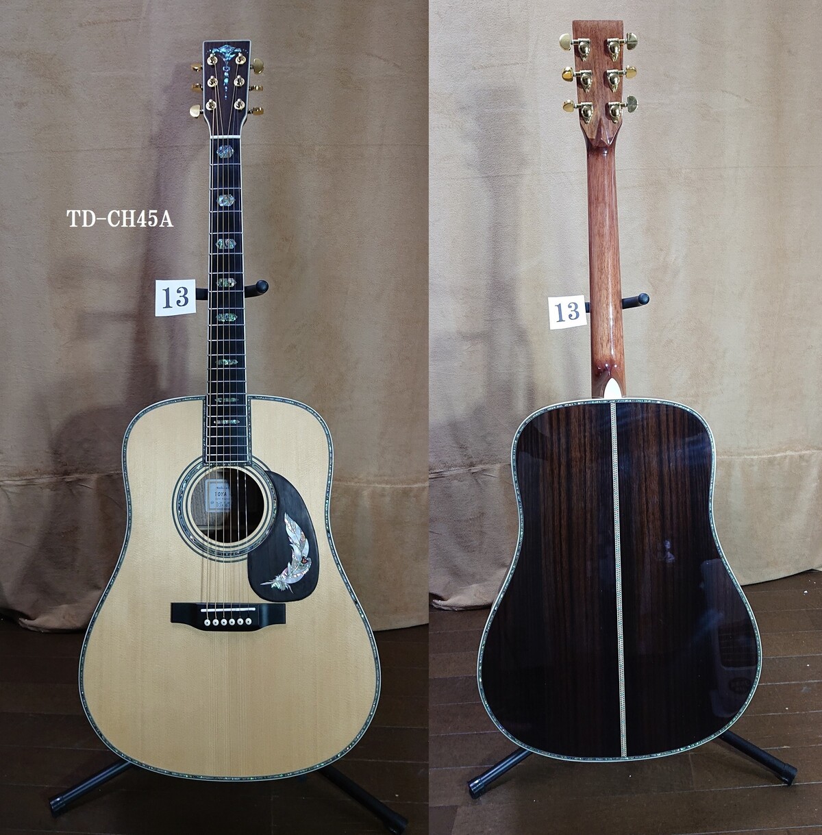 Martin Guitar Xブレイシング ディスプレイ