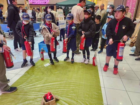 [富山10団] 防災キャラバンに出かけよう