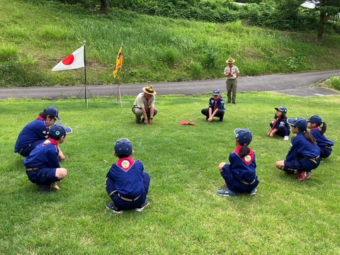 [富山10団] 6月22日、23日カブ隊キャンプを実施しました。