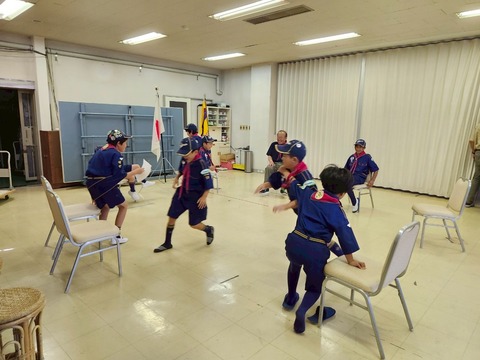 [富山10団] 夏期野営準備隊集会