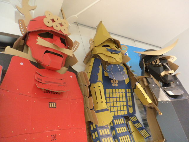 着れちゃうダンボール甲冑 観光とやまねっとブログ