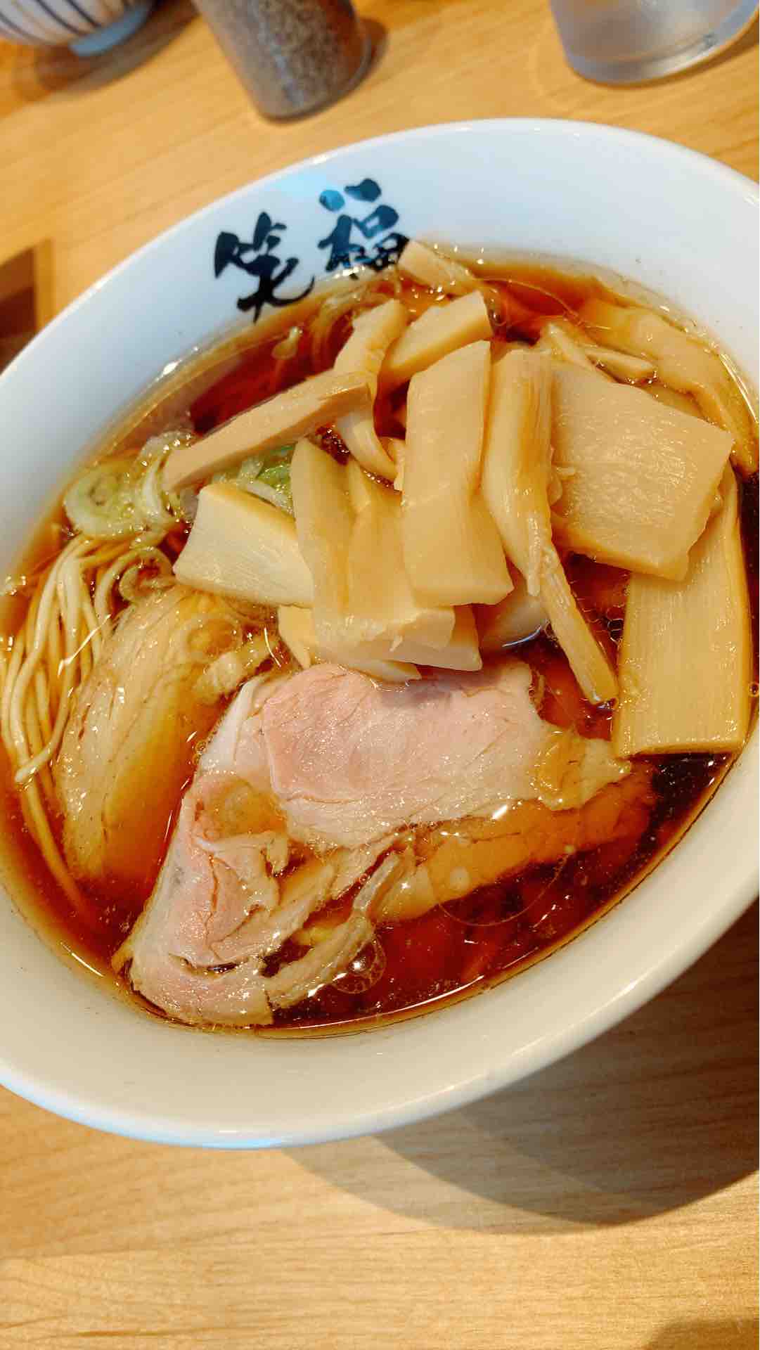 【笑福】和食テイストが令和ラーメンの流行り : 男の昼ごはん
