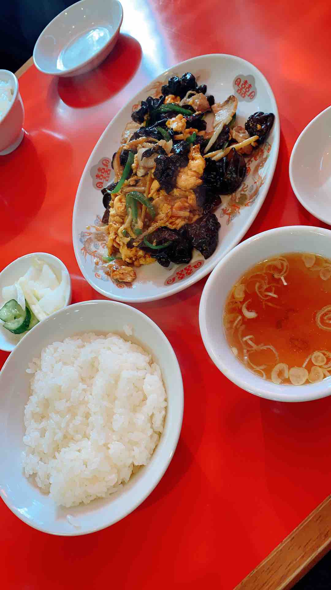 日曜営業中 町中華 ムースーロー レバニラ 粋宏閣 富山市新桜町 とやもん 男の昼ごはん