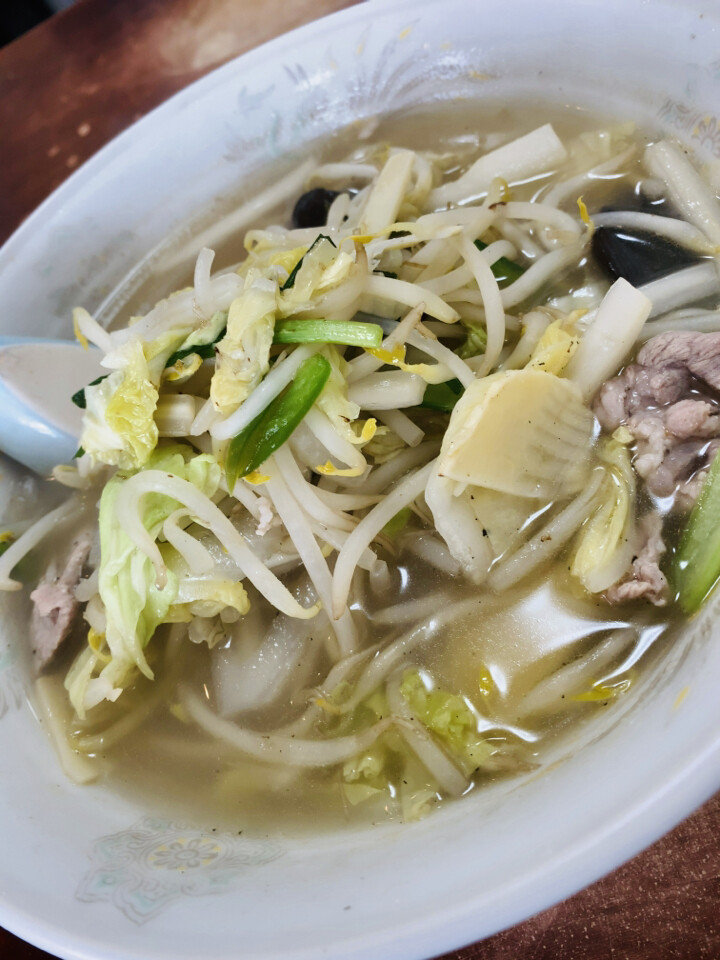 富山ラーメン】品書は二品だけ「五目タンメン」天安 とやもん「男の昼ごはん」