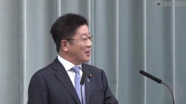 加藤官房長官