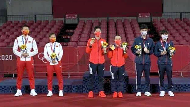 【東京五輪】卓球混合ダブルス「1位日本･2位中国･3位台湾」