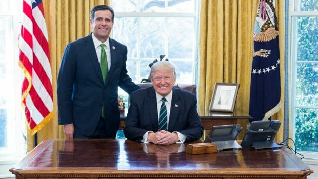 米国、ラトクリフ国家情報長官
