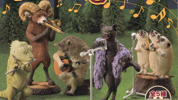 動物たちがjazz演奏 朝隈俊男のアニマル ジャズ2 がフィギュアになってガチャに登場 ろいアンテナ