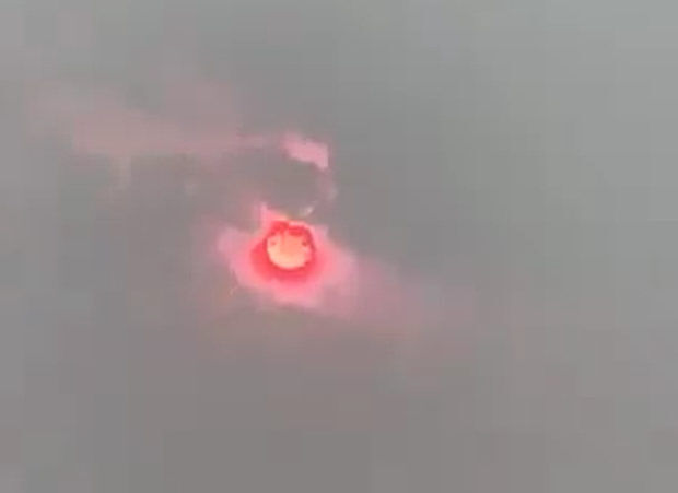 【動画】中国、今度は「紅い太陽」が出現！どうしてこうなった…!?